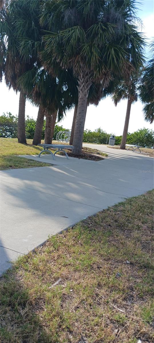 Park at the boat launch