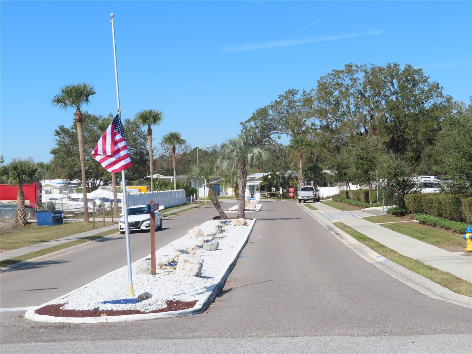 Entrance to American Condo