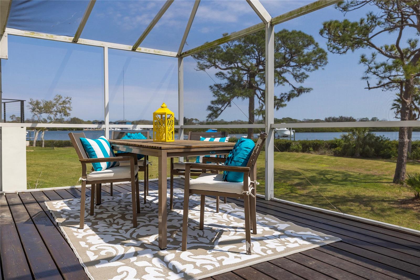 Screened Deck with Intracoastal Views