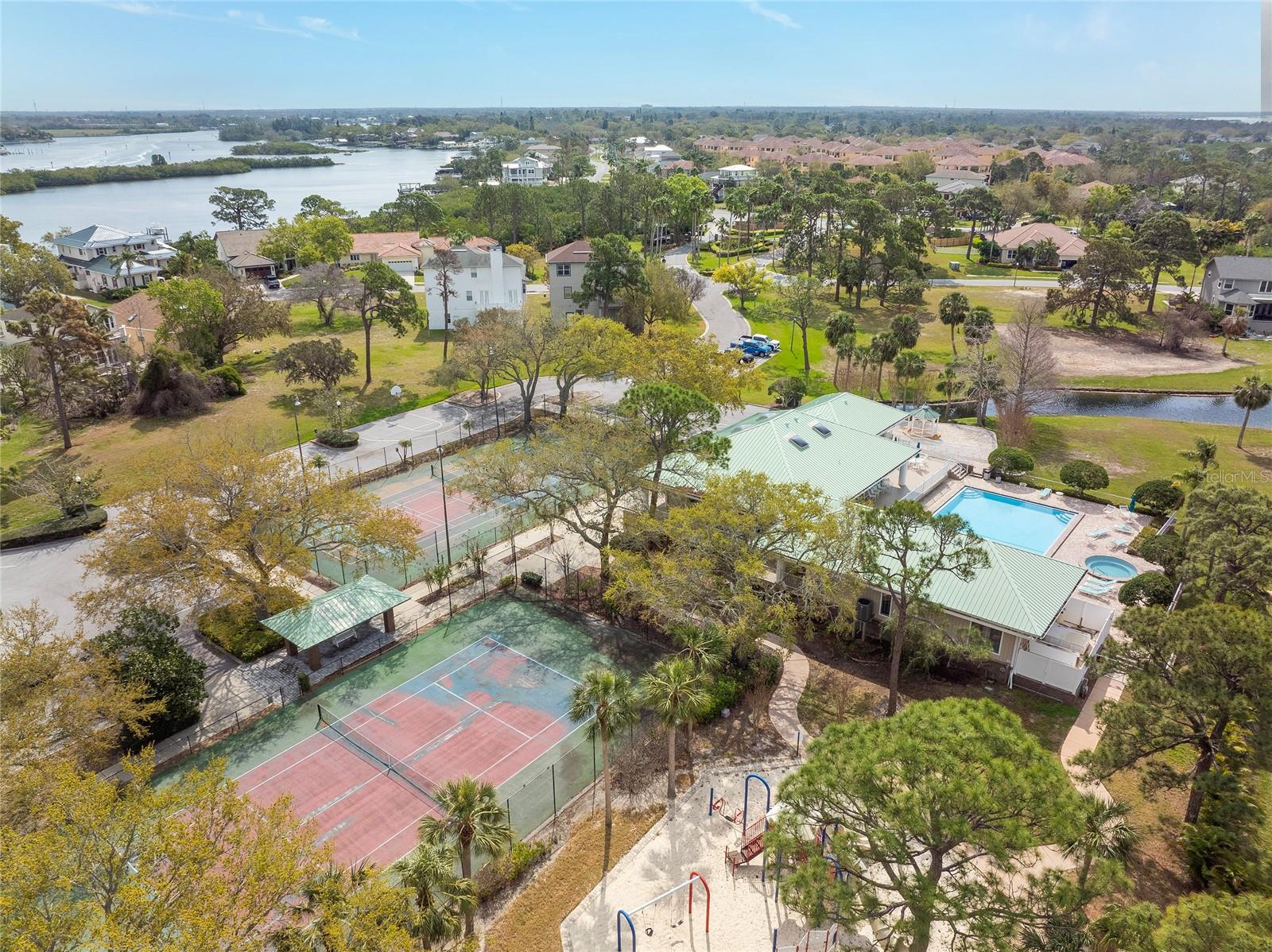 Rec Building, Pool and Tennis Courts