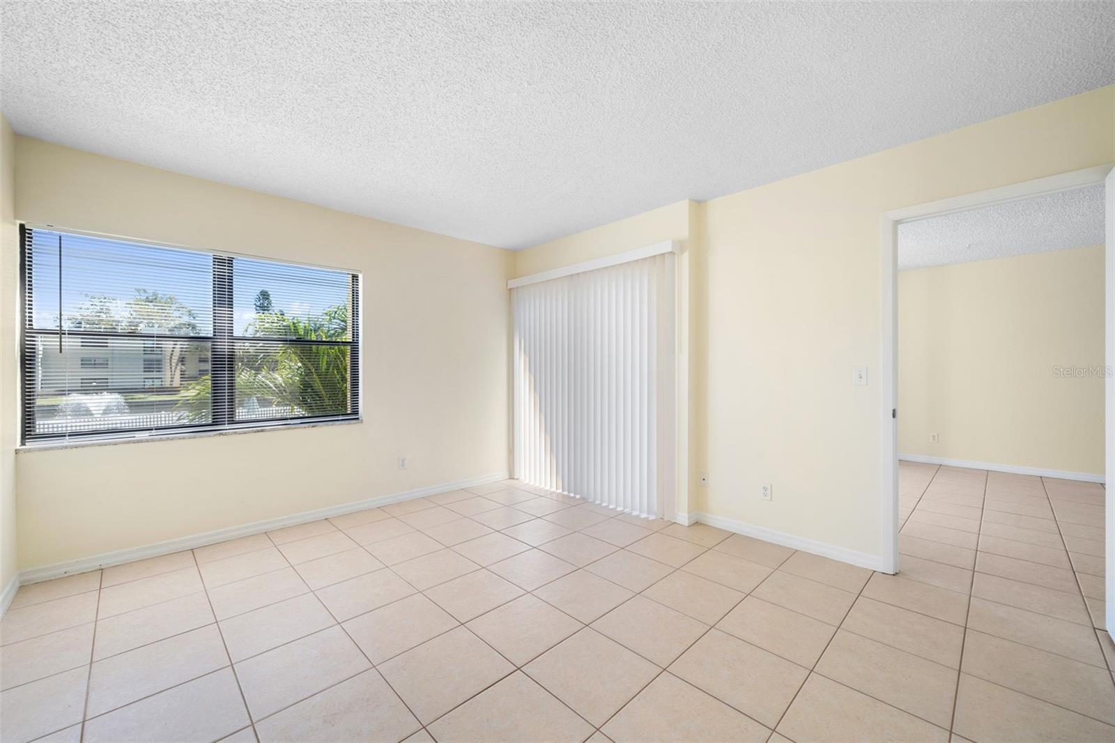 Primary bedroom has great water view