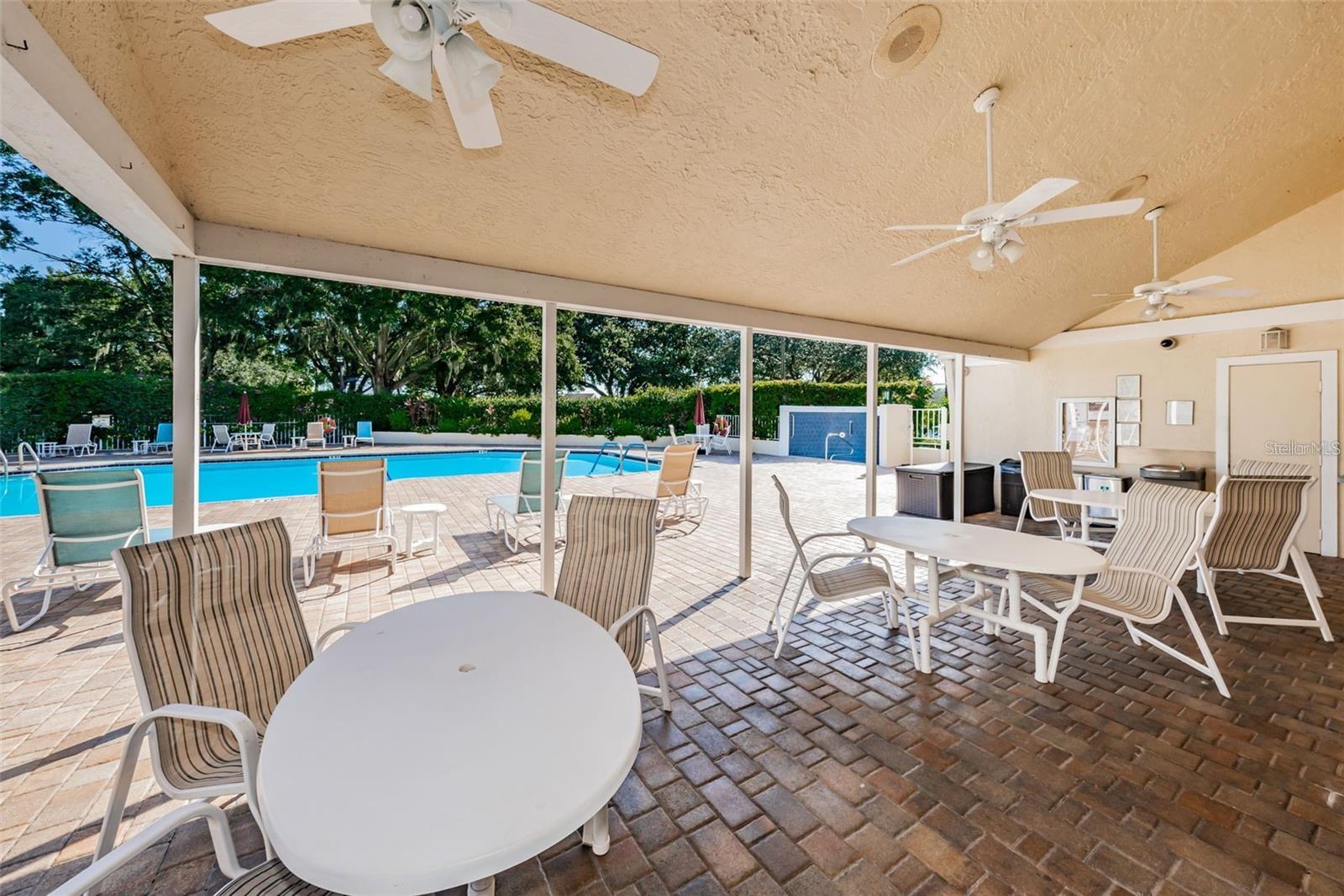 Millpond Estates Community Pool/Patio