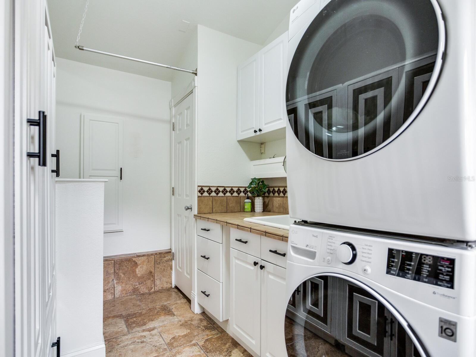 Laundry Room and half bathroom