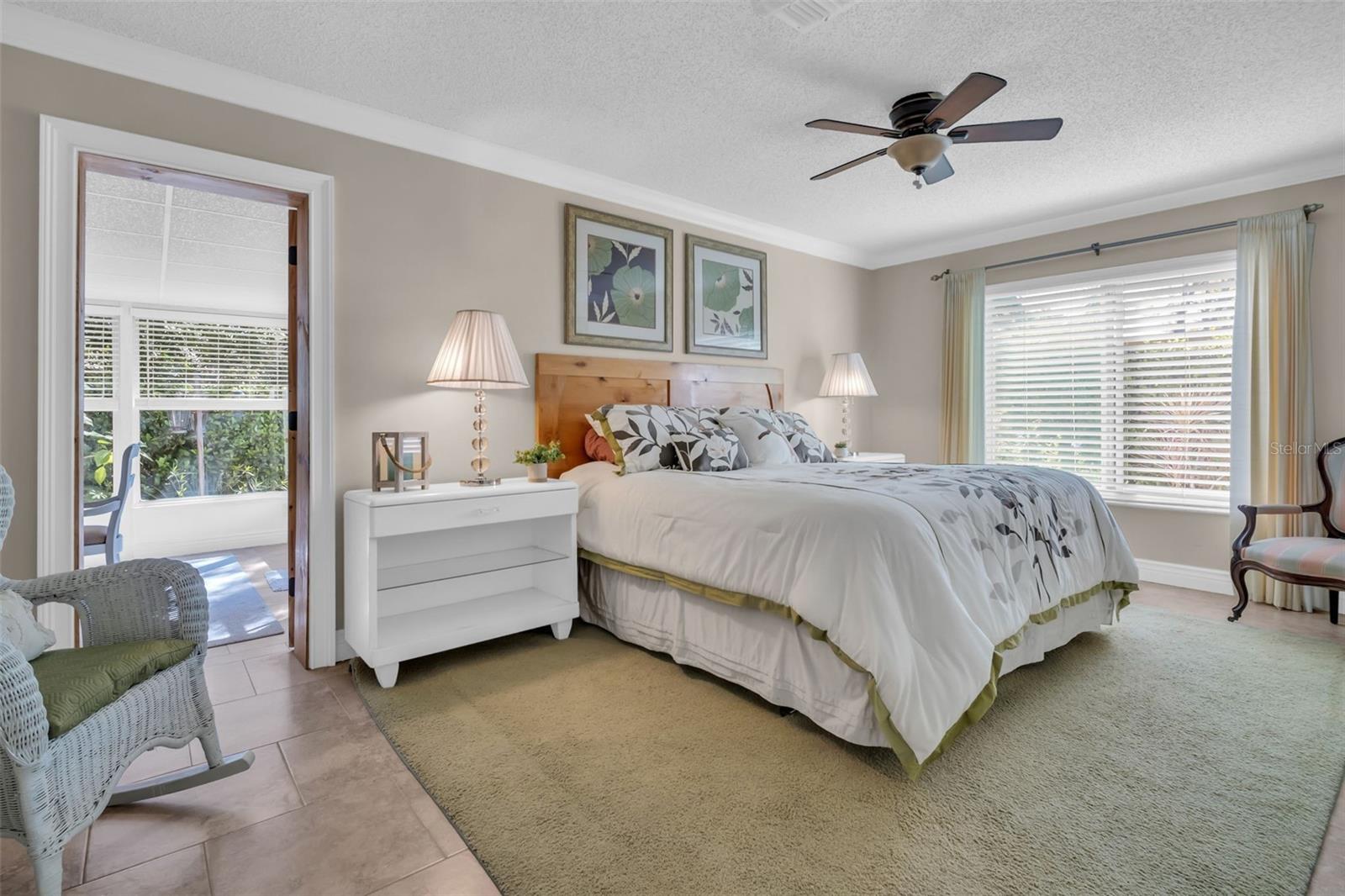 You'll love all the space in the oversized master suite & privately tucked at the rear of the home~