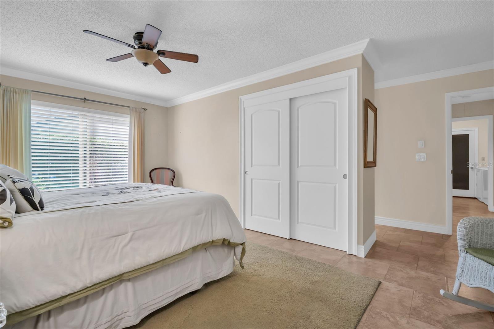 Master offers both a built in closet & walk-in, plus a dressing area outside the en-suite~