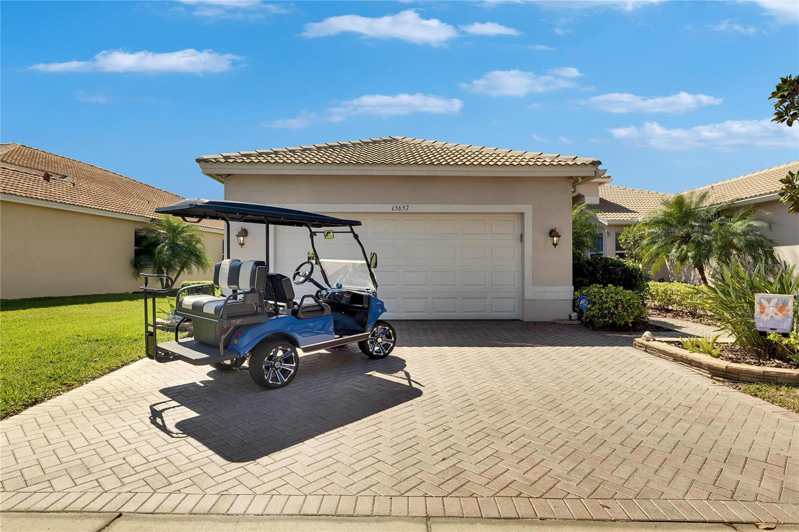 Golf Cart conveys with this villa!