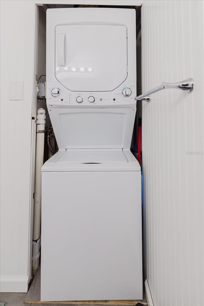 Your Own Stackable Washer & Dryer In Bathroom & Stays With The Home