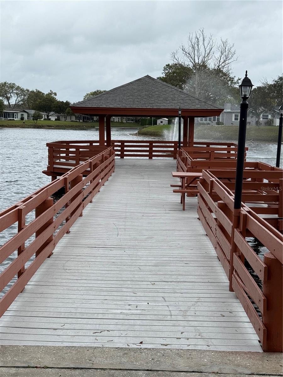 Serene Gazebo on Footprint Lake