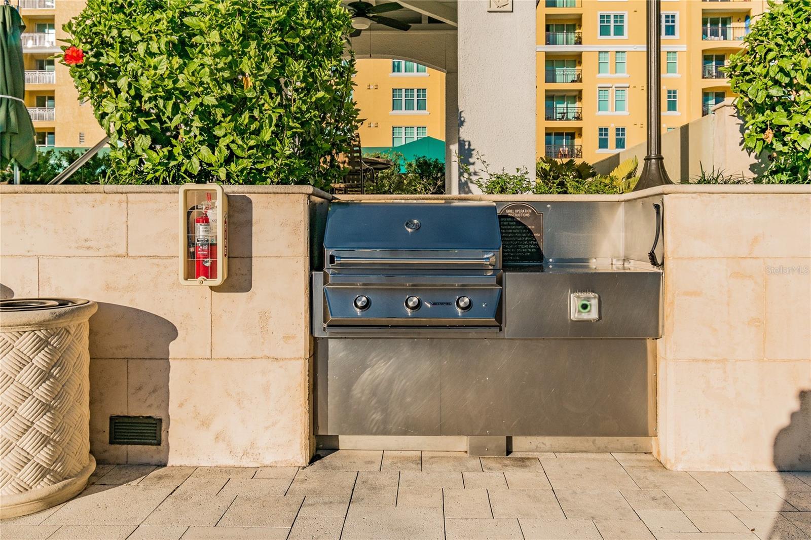 Outdoor Grill station