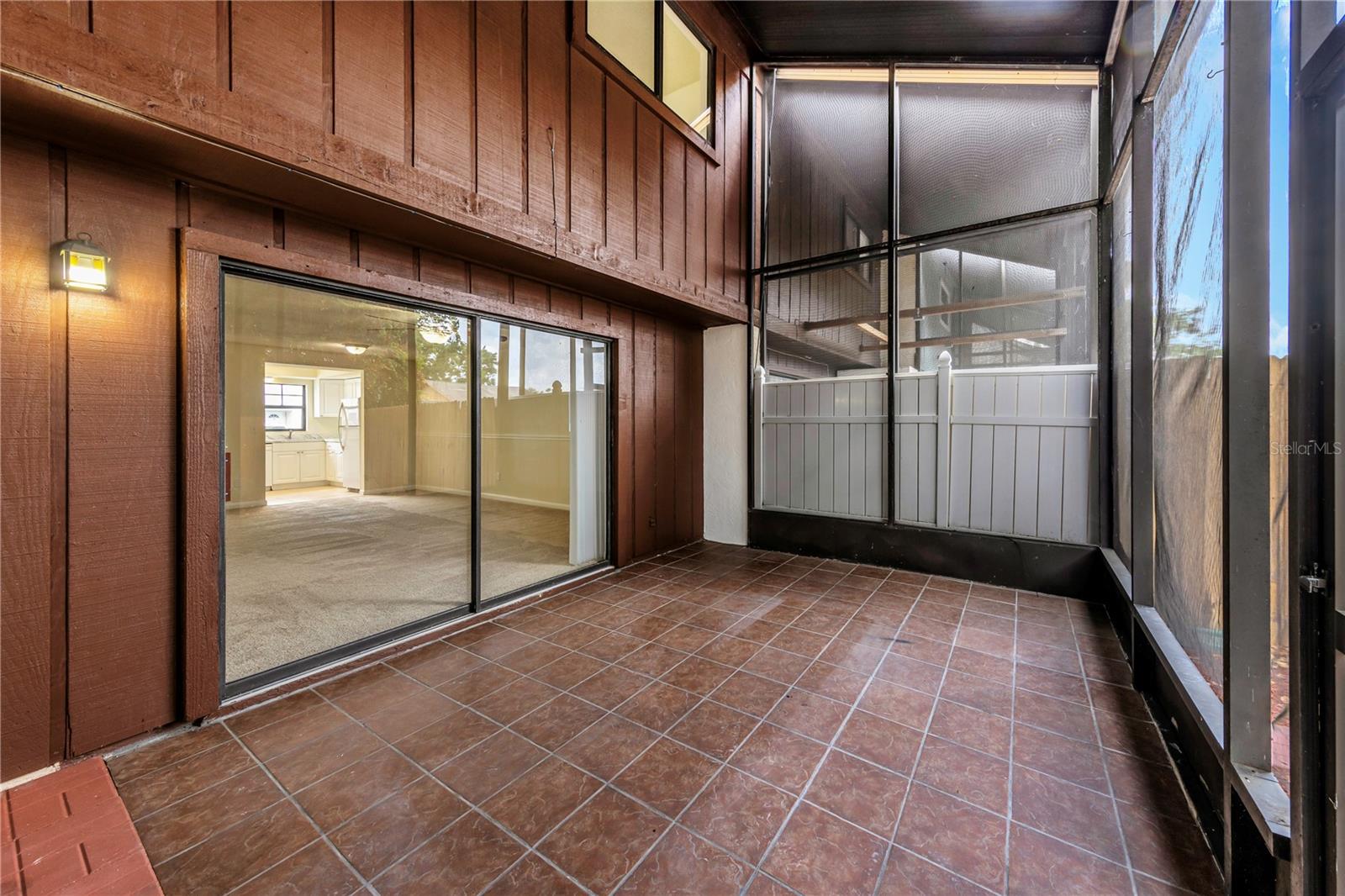 Rear Patio - Reverse View