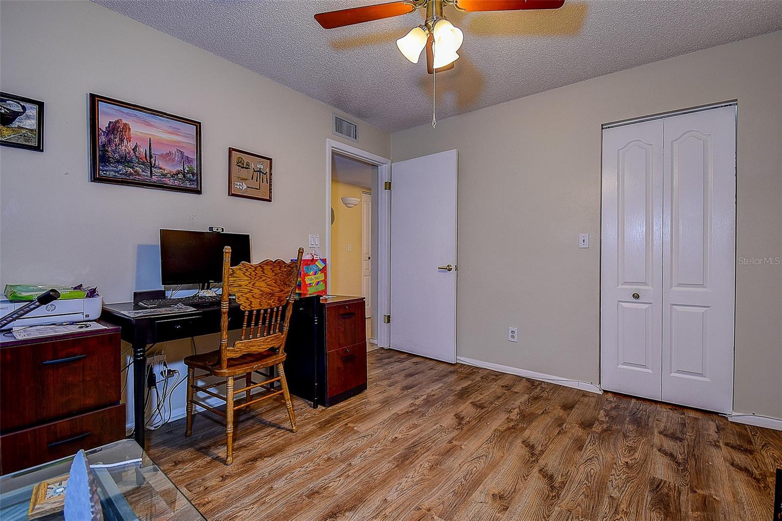 Second Bedroom or Office has walk in closet