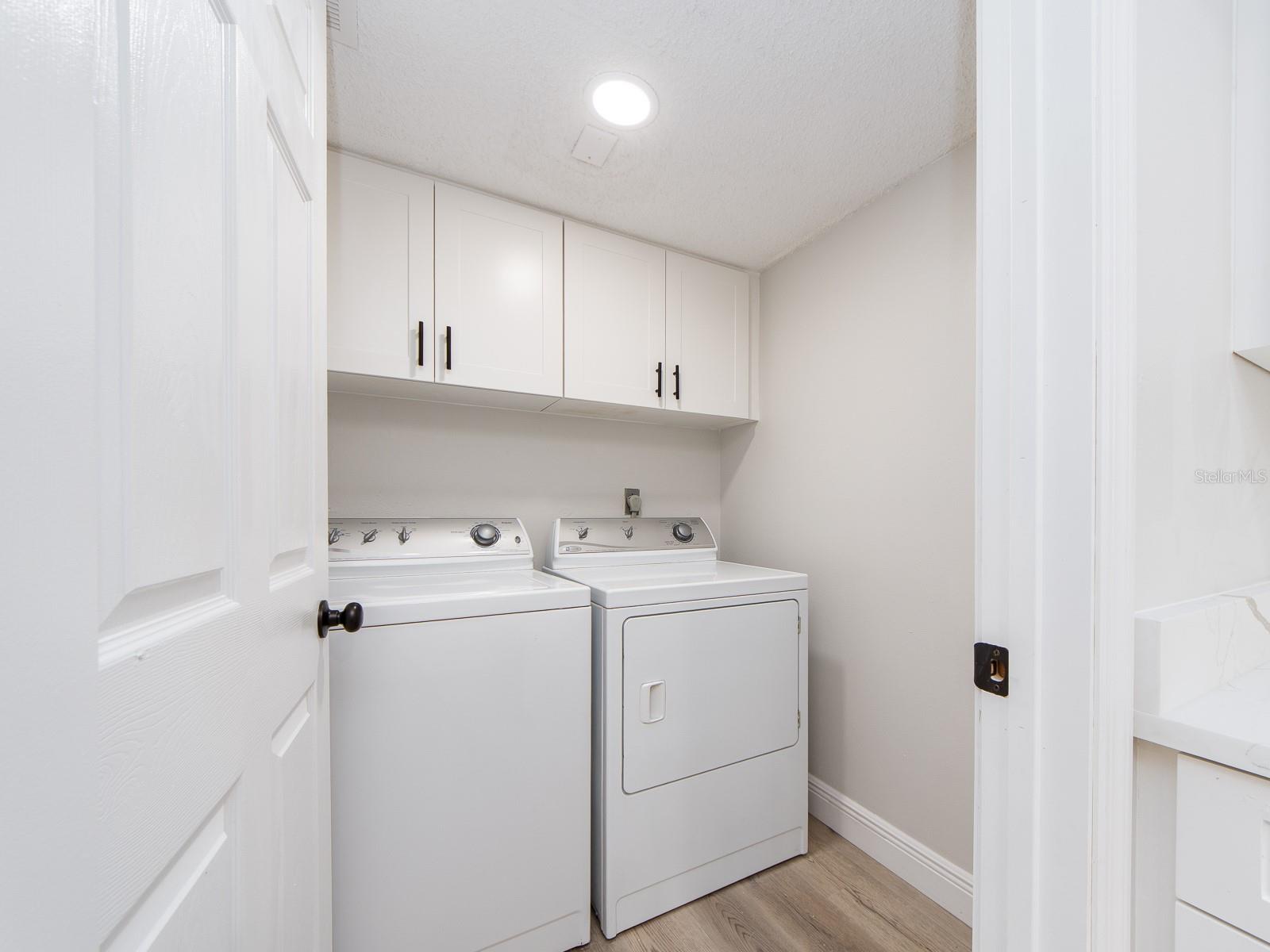 DELUXE LAUNDRY ROOM WITH NEW CABINETRY