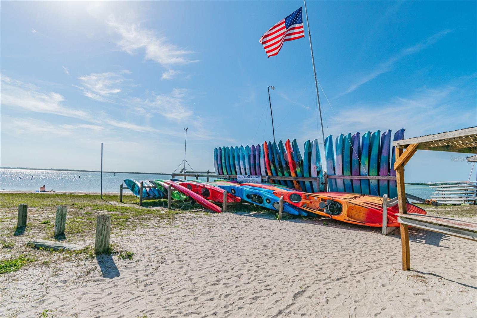 DUNEDIN CAUSEWAY. A SHORT WALK OR BIKERIDE FROM THE PROPERTY