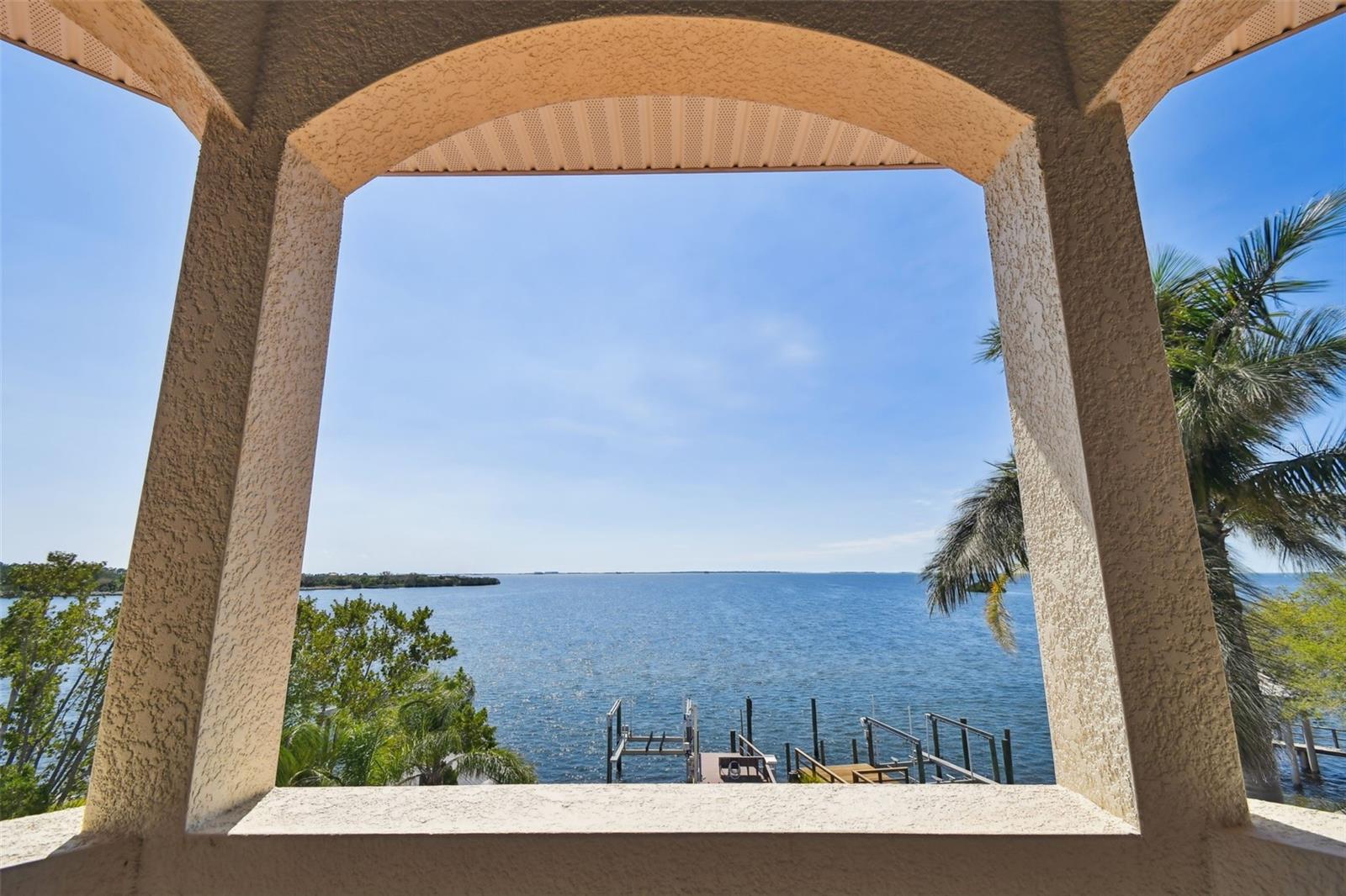 Magnificent Views from Primary BR Level Balcony