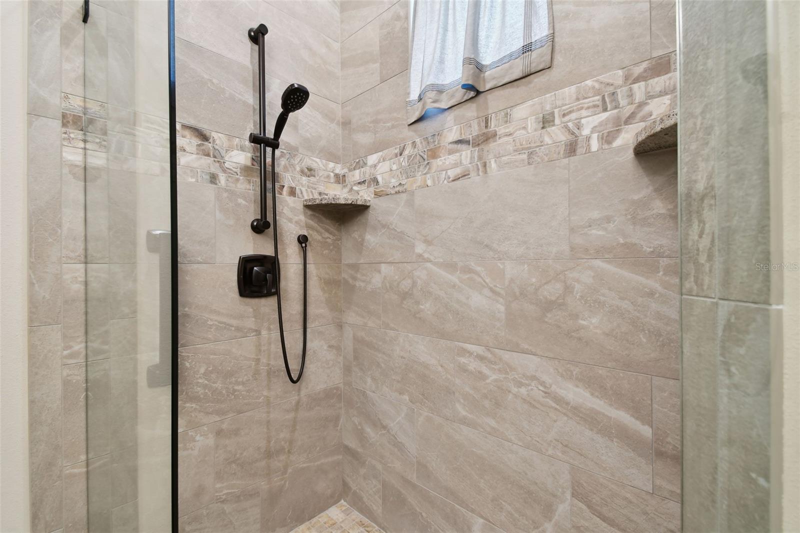 Updated Hall Bath Shower