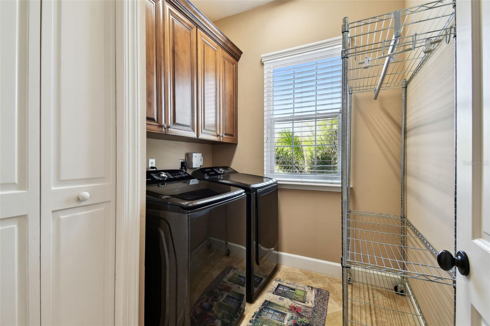 Laundry Room w/ Storage Closet