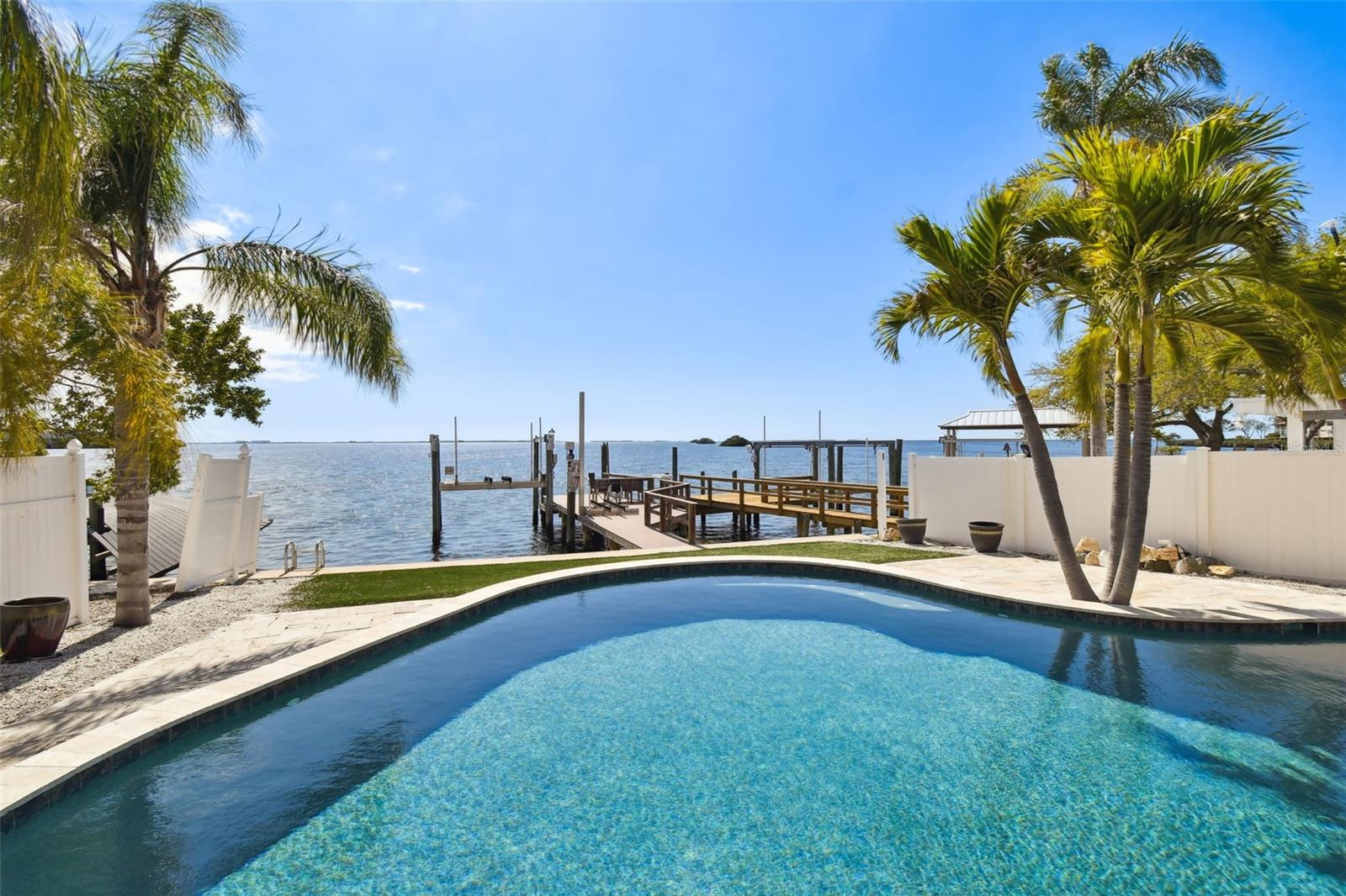 Lounge, swim or boat?  You decide.