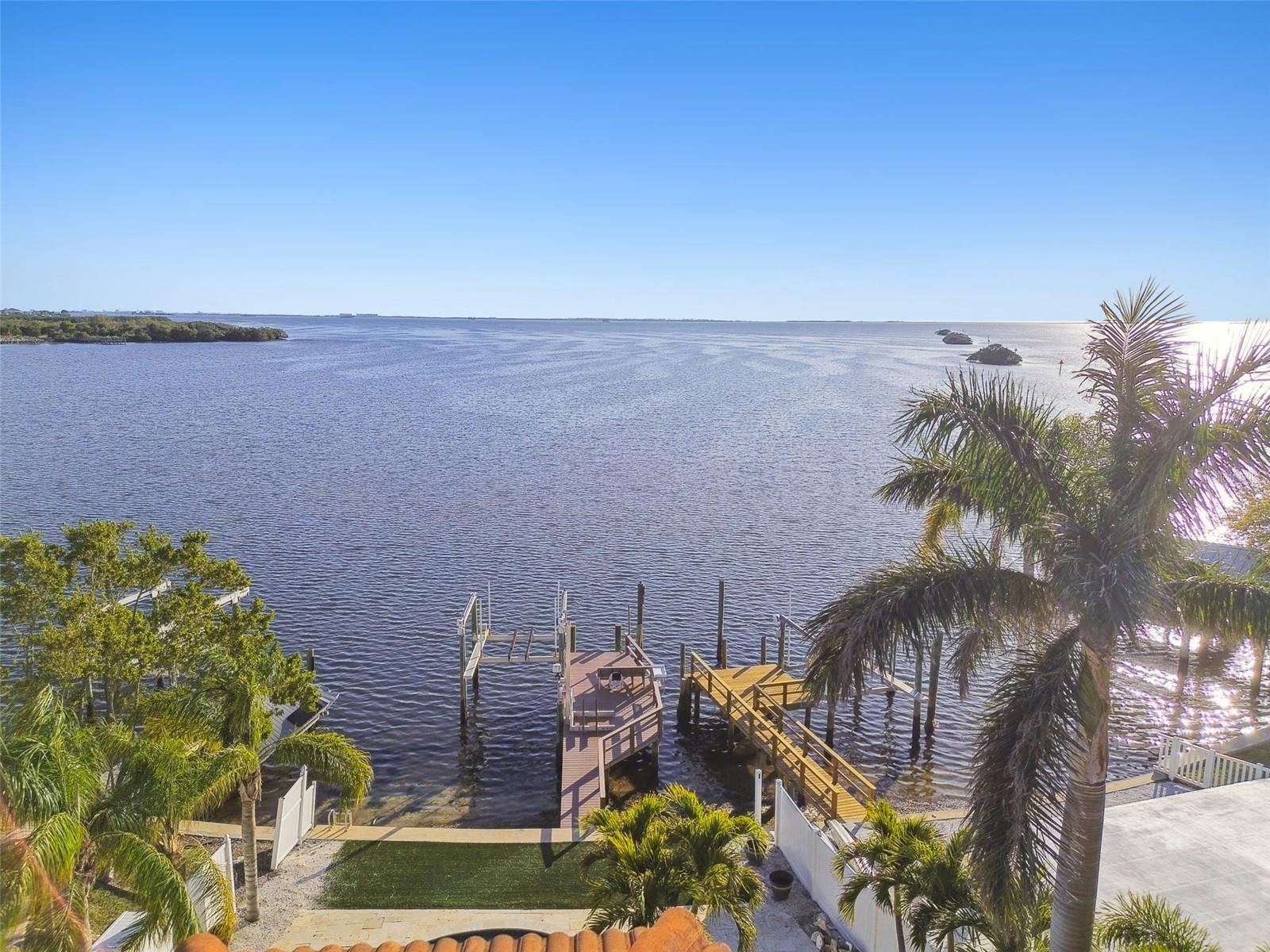 View of the Gulf