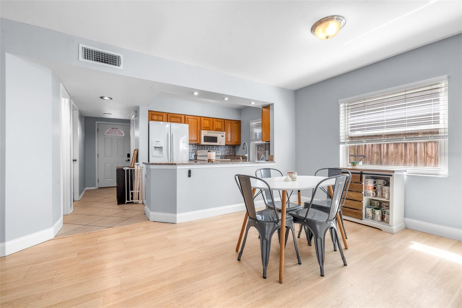 Beautiful Open Kitchen and Dining Area