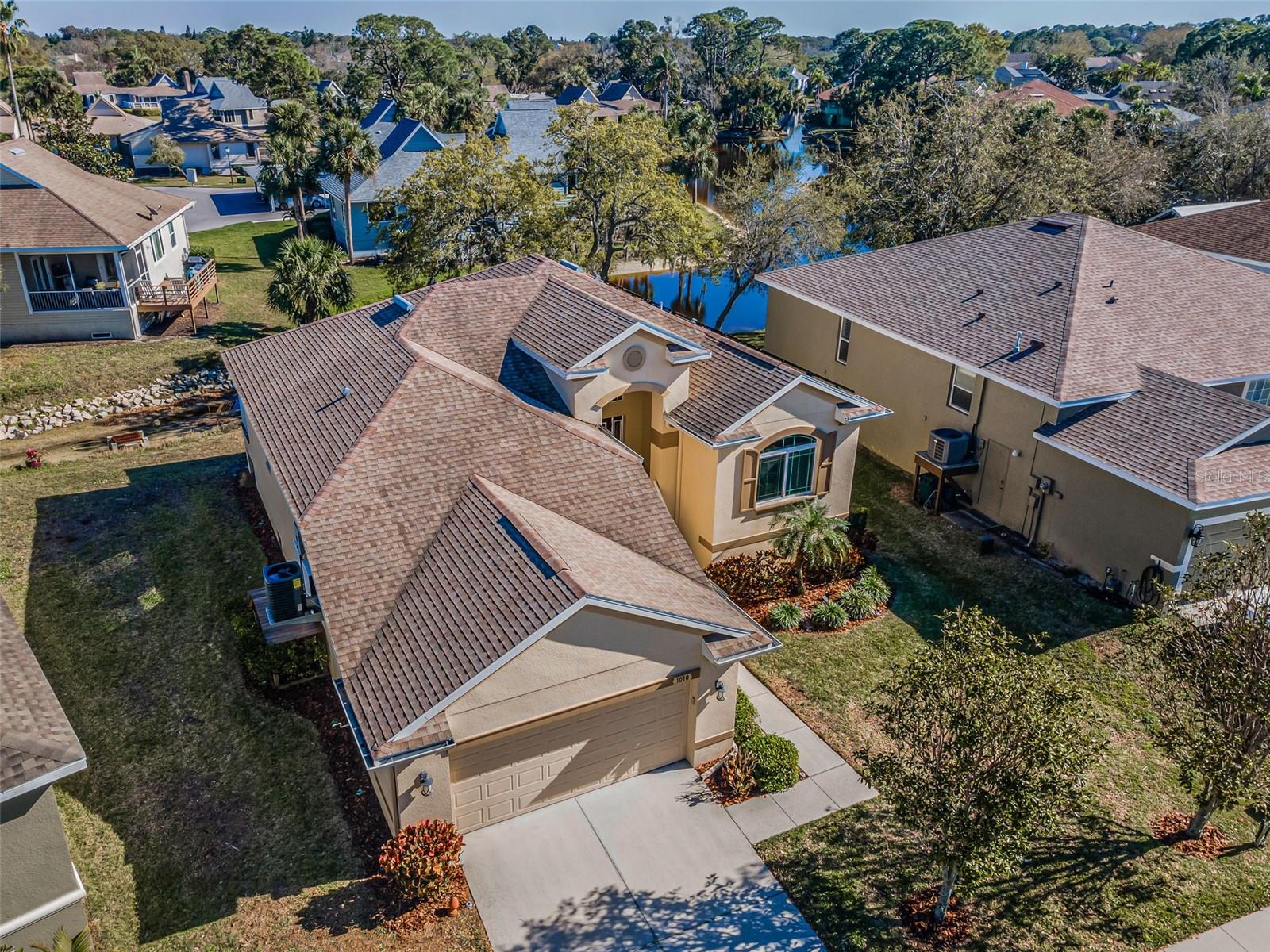 Aerial View1010 Blue Heron Way, Tarpon Springs, FL 34689