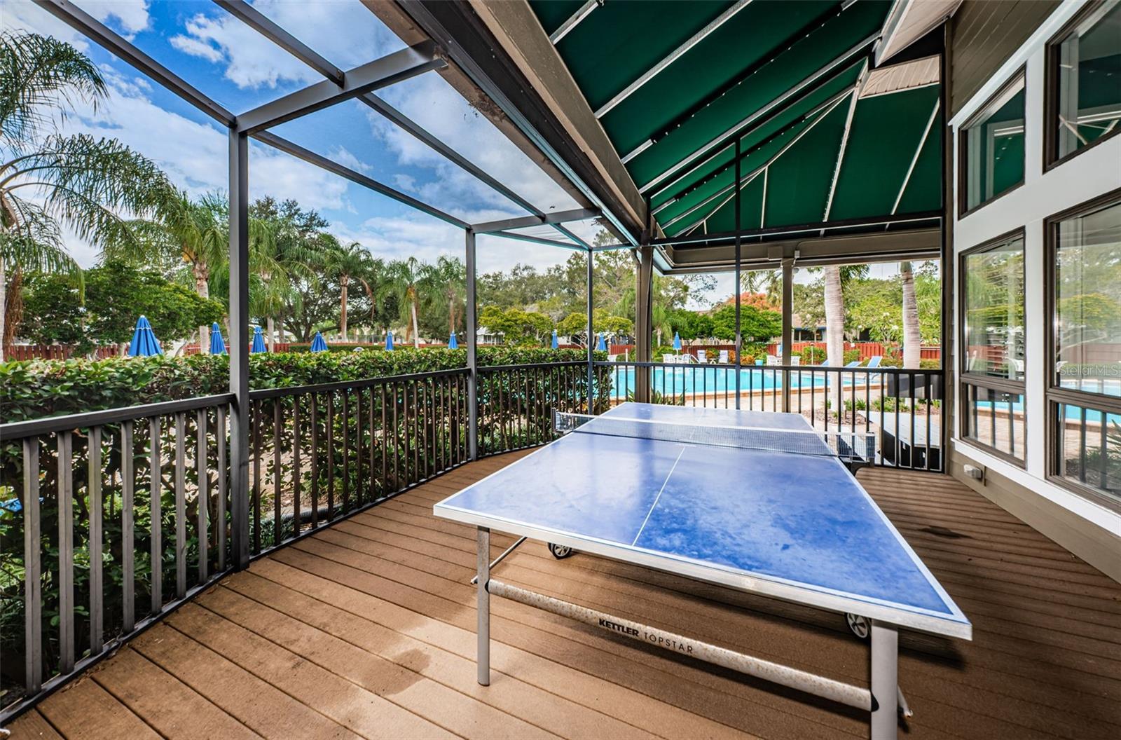 Community Pool Lanai/Ping Pong TableS Pointe Alexis Dr, Tarpon Springs, FL 34689