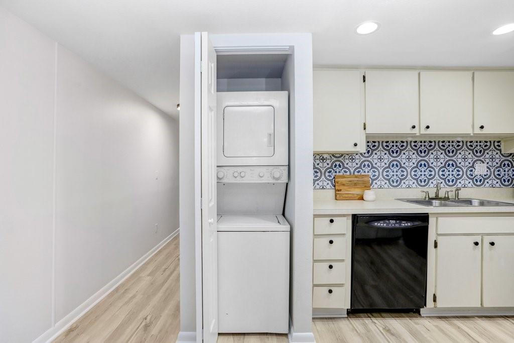 Washer and Dryer IN UNIT!