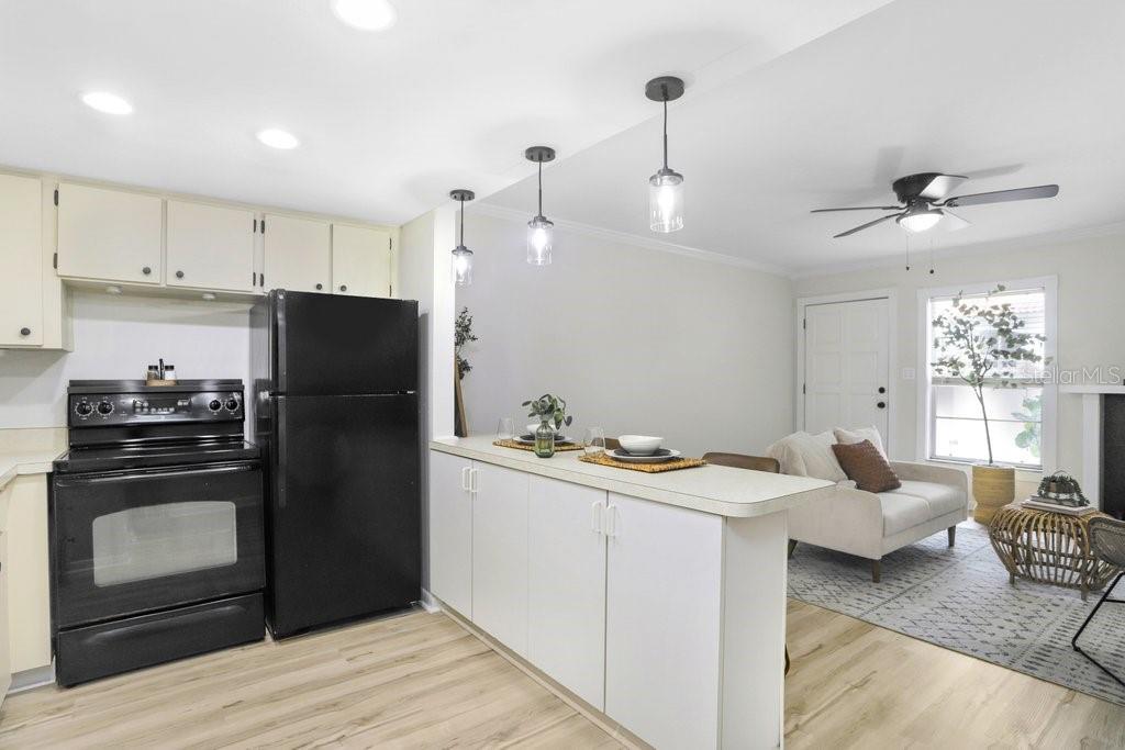 Kitchen/Living Room combo