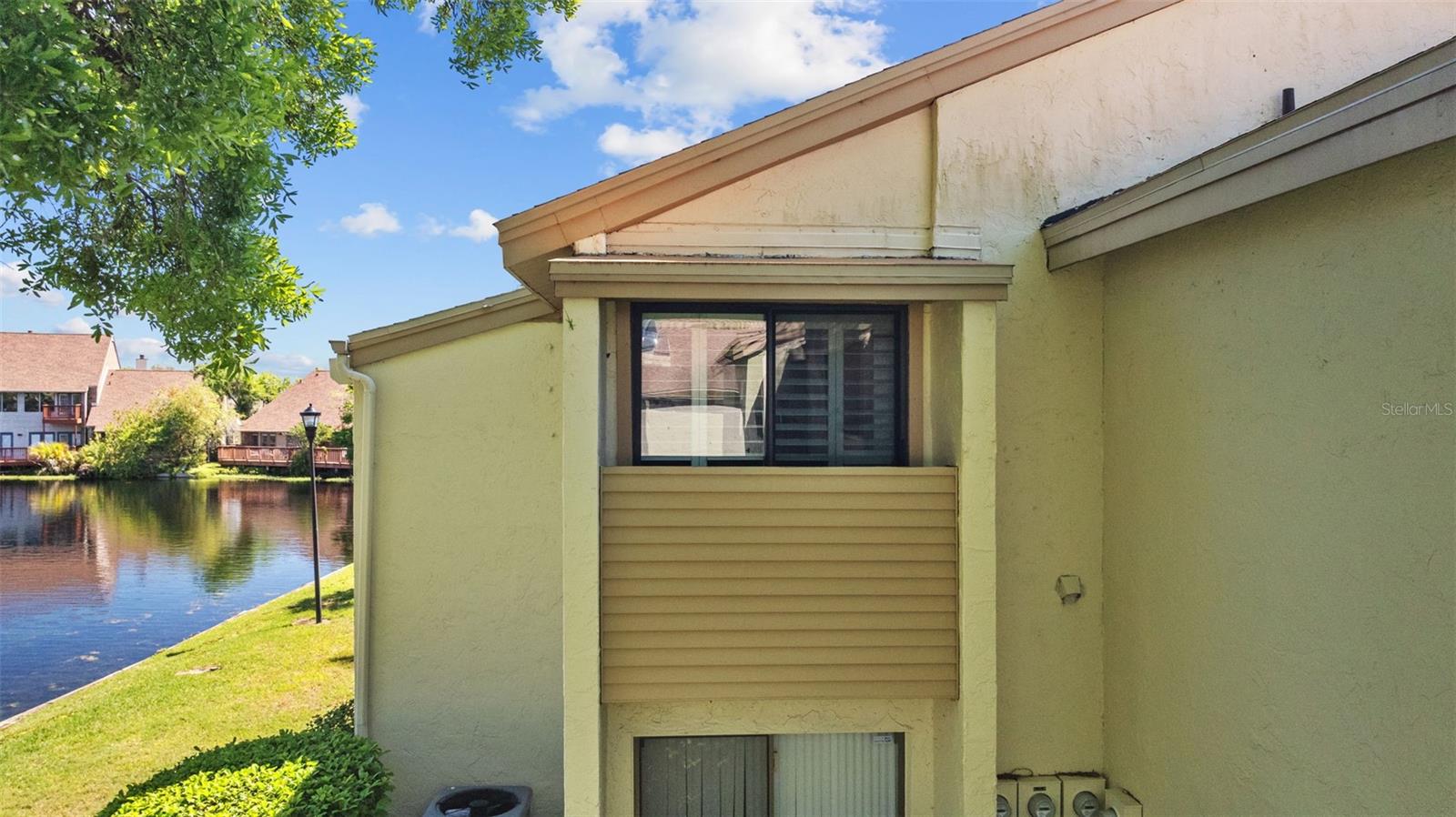 Outside view of balcony