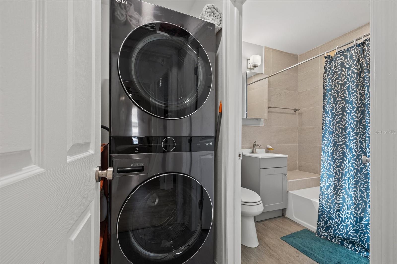 Washer & Dryer Closet