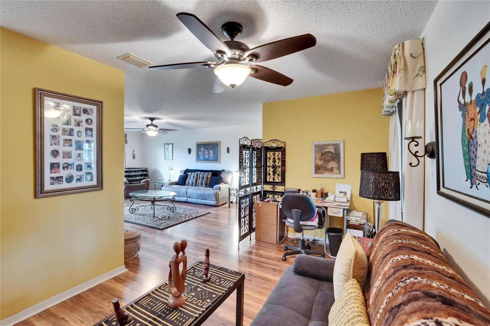 Dining/Sitting Room to Living Room View