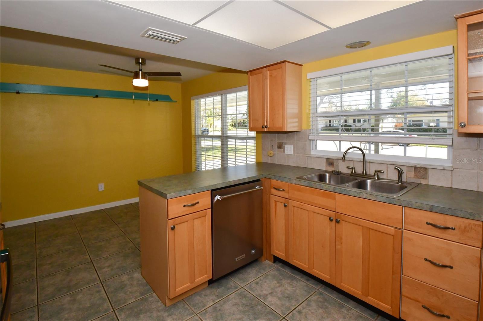 Kitchen with dining space