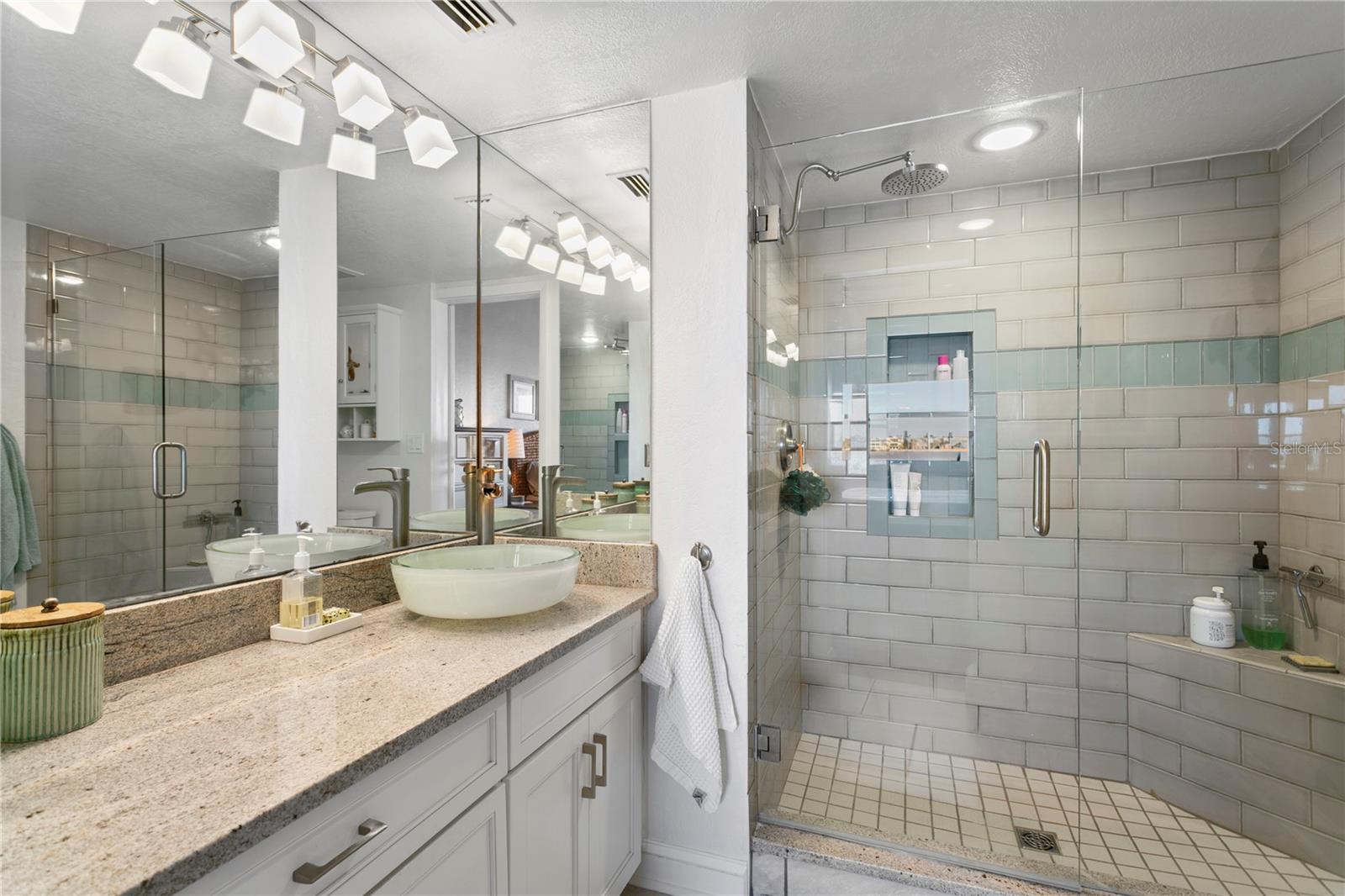 Primary Bathroom with Large Walk-in Shower