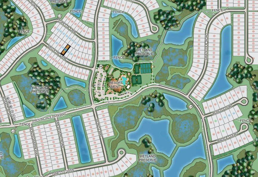 Esplanade at Wiregrass Ranch ~ Site Map