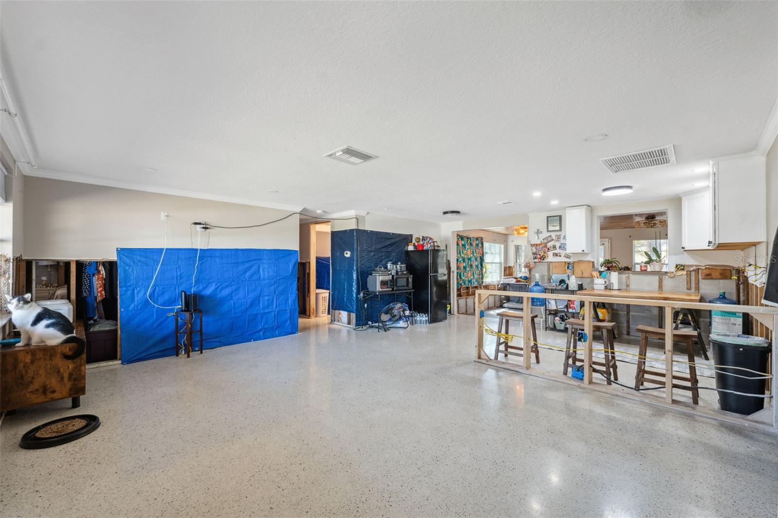 Open plan Living area