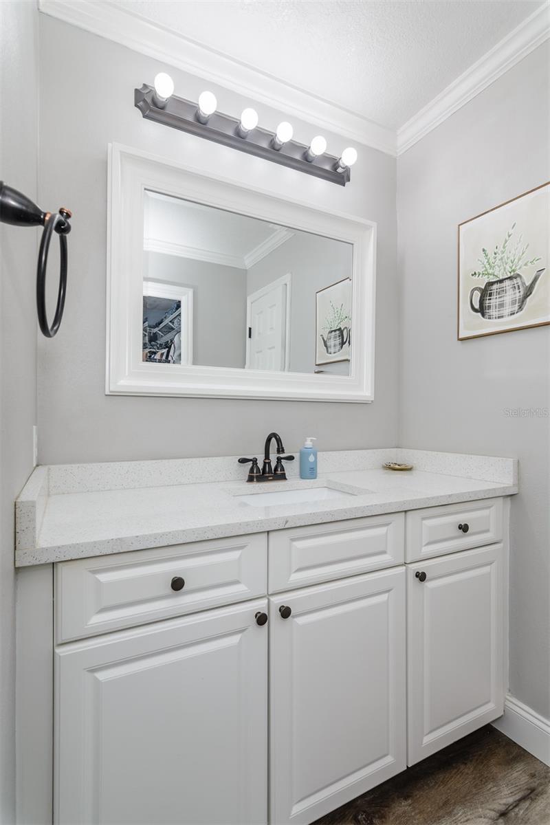 Ensuite with double vanities