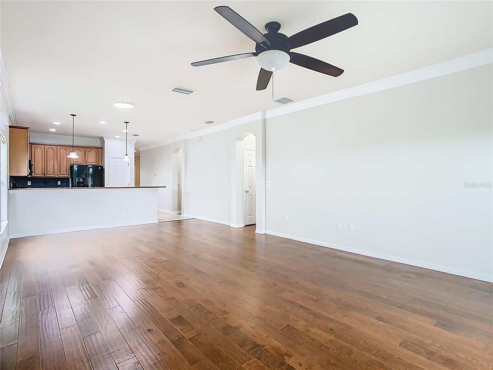 Family Room - Dining Area - Kitchen