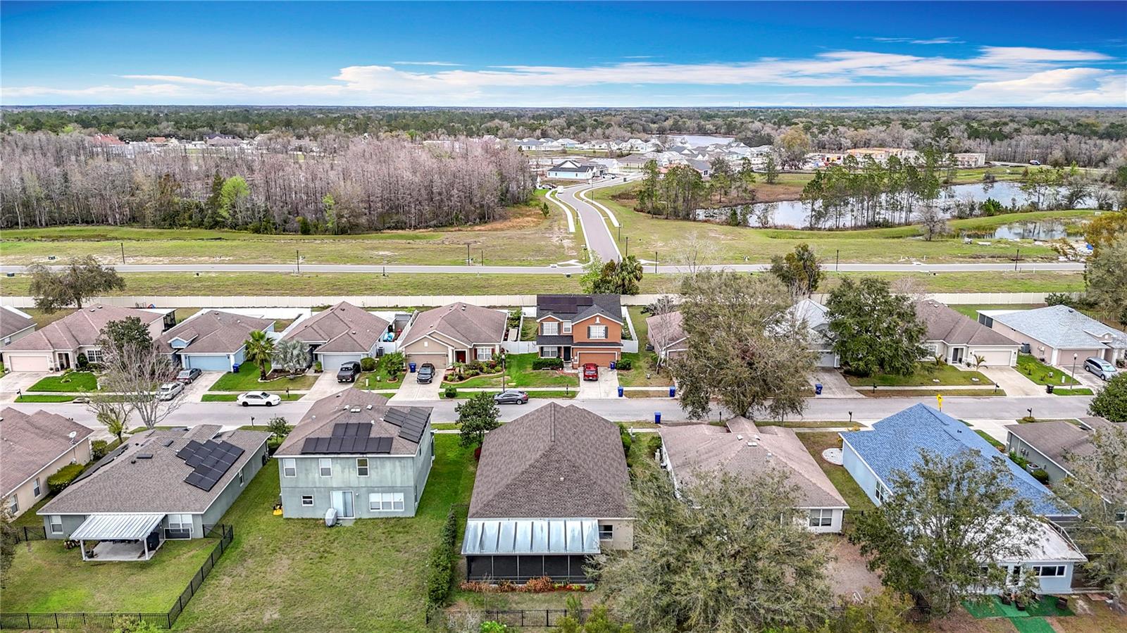 Aerial view of Area