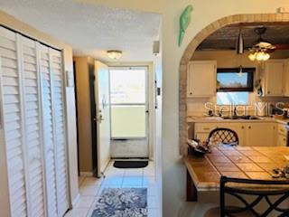 From Dining Room to Front Door - Large Closet Pantry on the Left