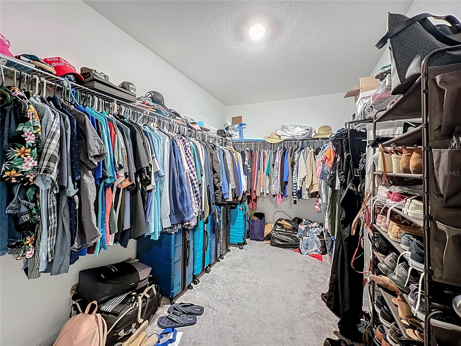 HUGE MASTER CLOSET!