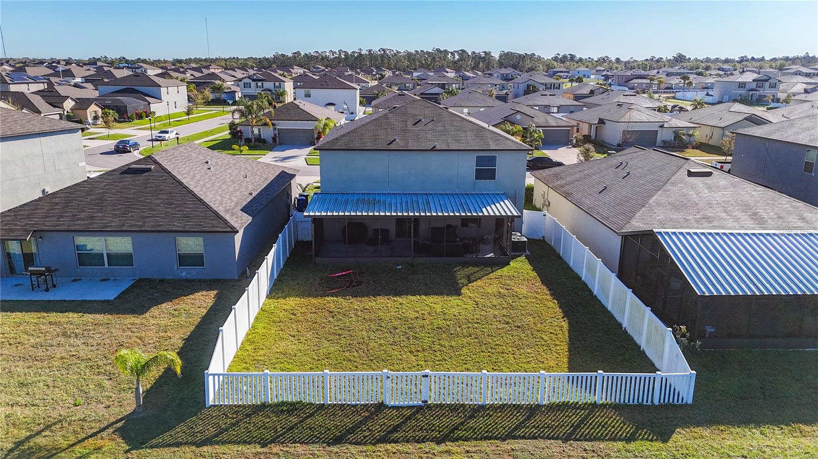 FULLY FENCED IN BACKYARD