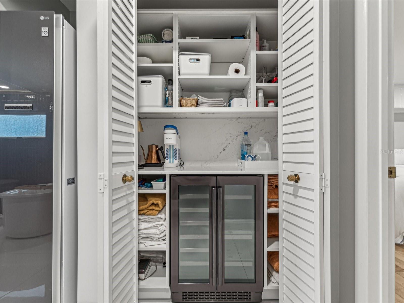 Wet Bar in Primary Suite