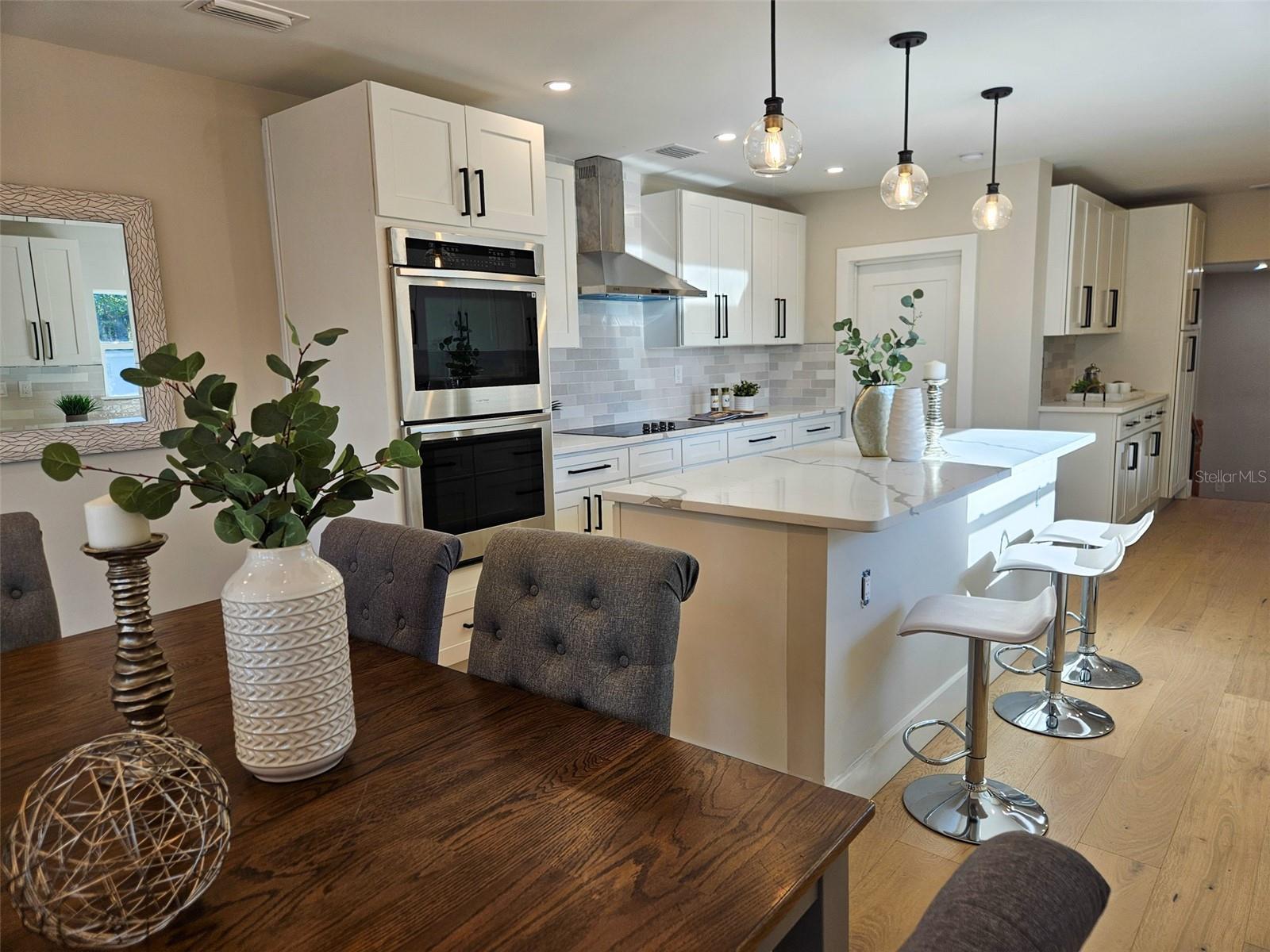 Dining Area Looking into Kitchen