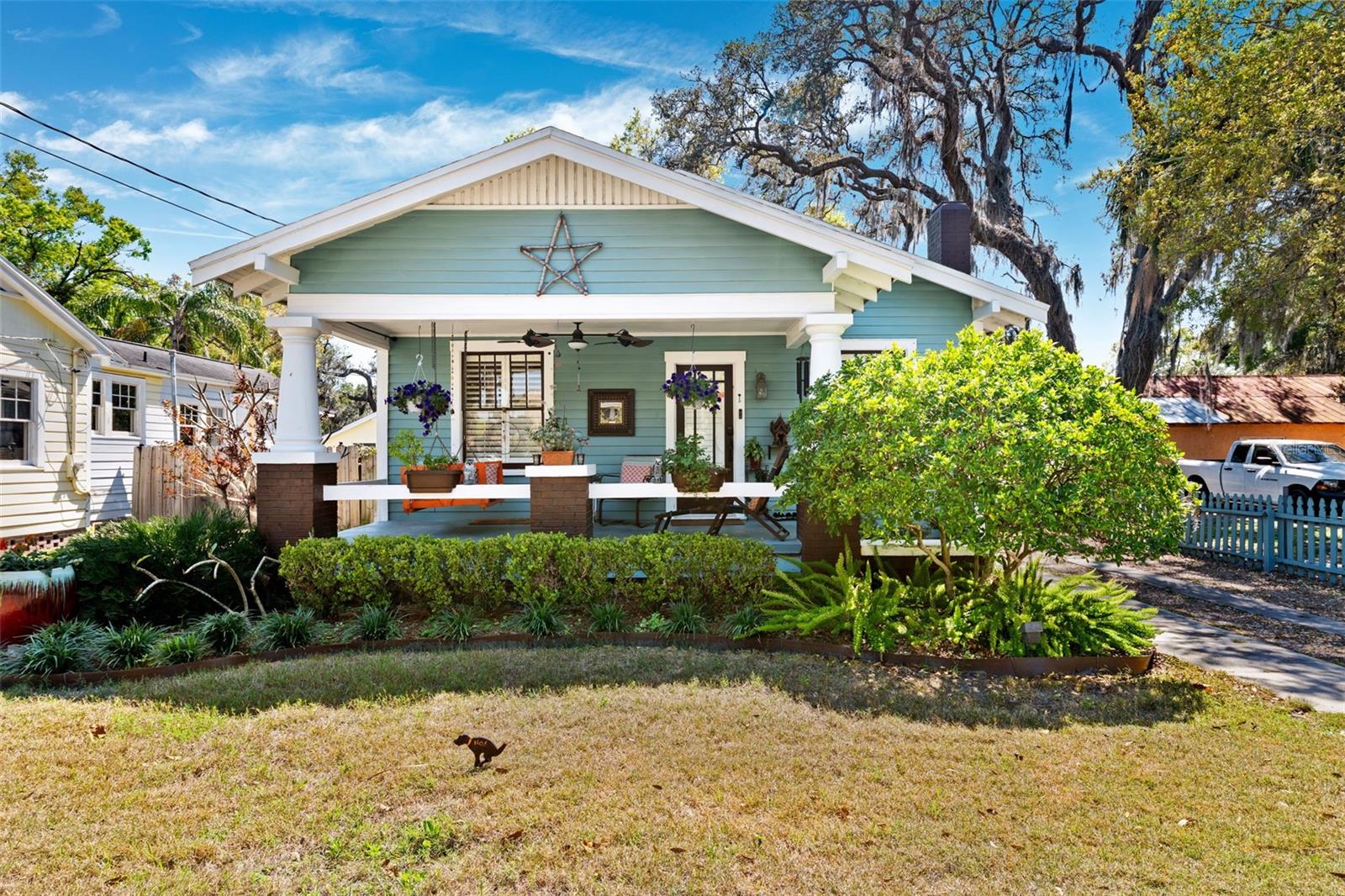 Absolutely charming 1920's vintage craftsman bungalow with many original and vintage-style details