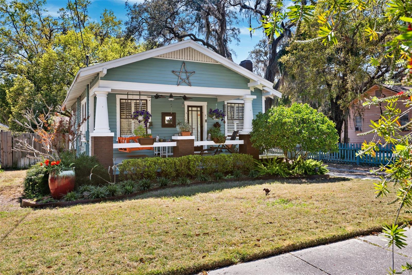 Absolutely charming 1920's vintage craftsman bungalow with many original and vintage-style details