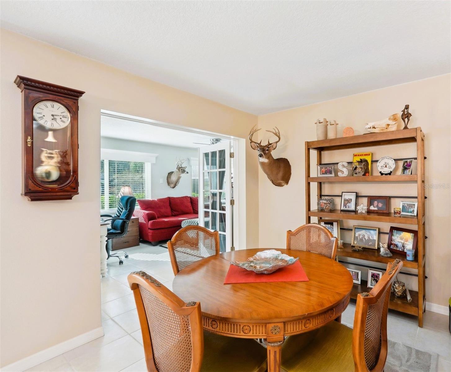 Dining Room into the 3rd Bedroom