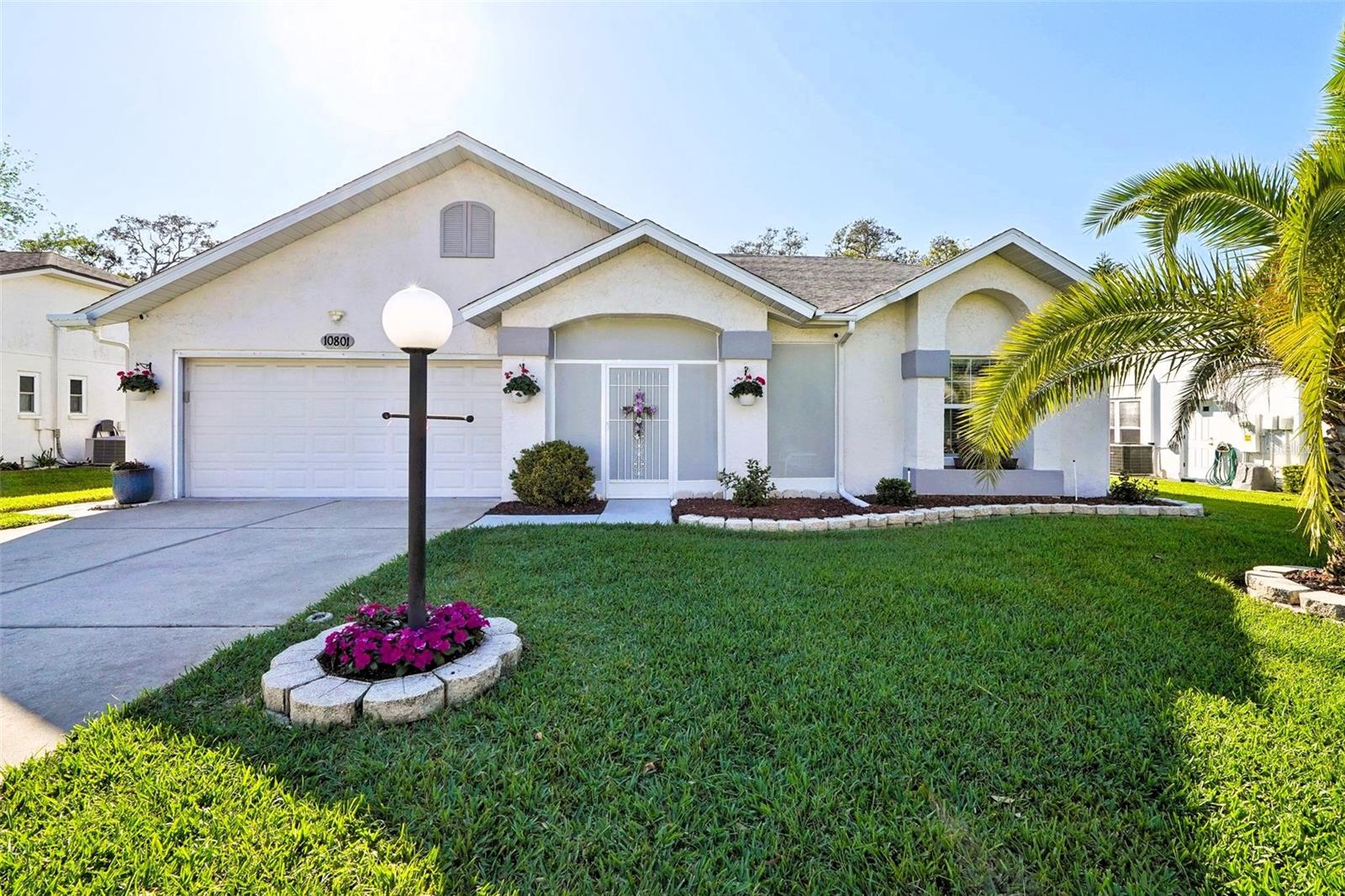 Front of the home facing West