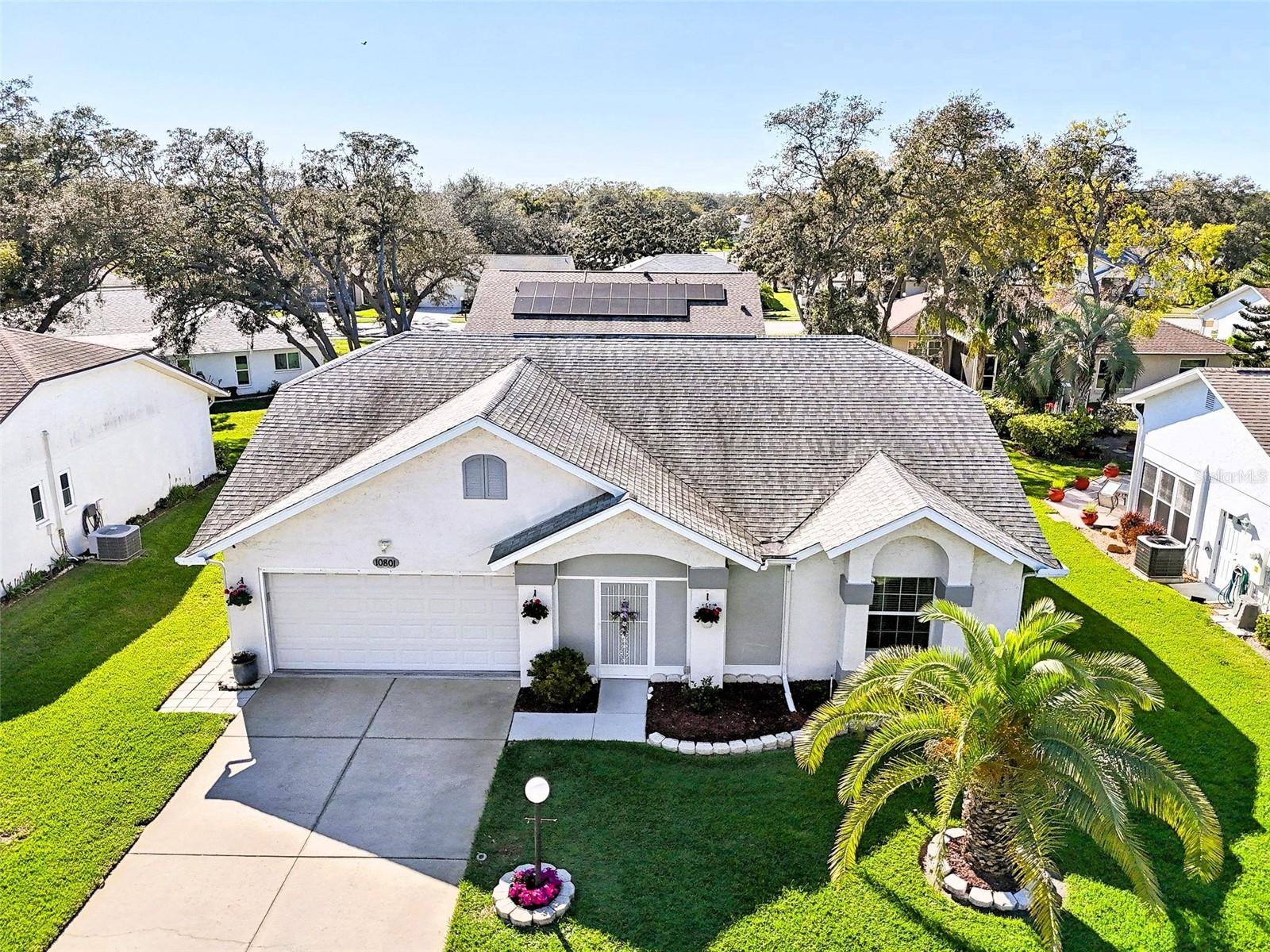 Front of home facing West