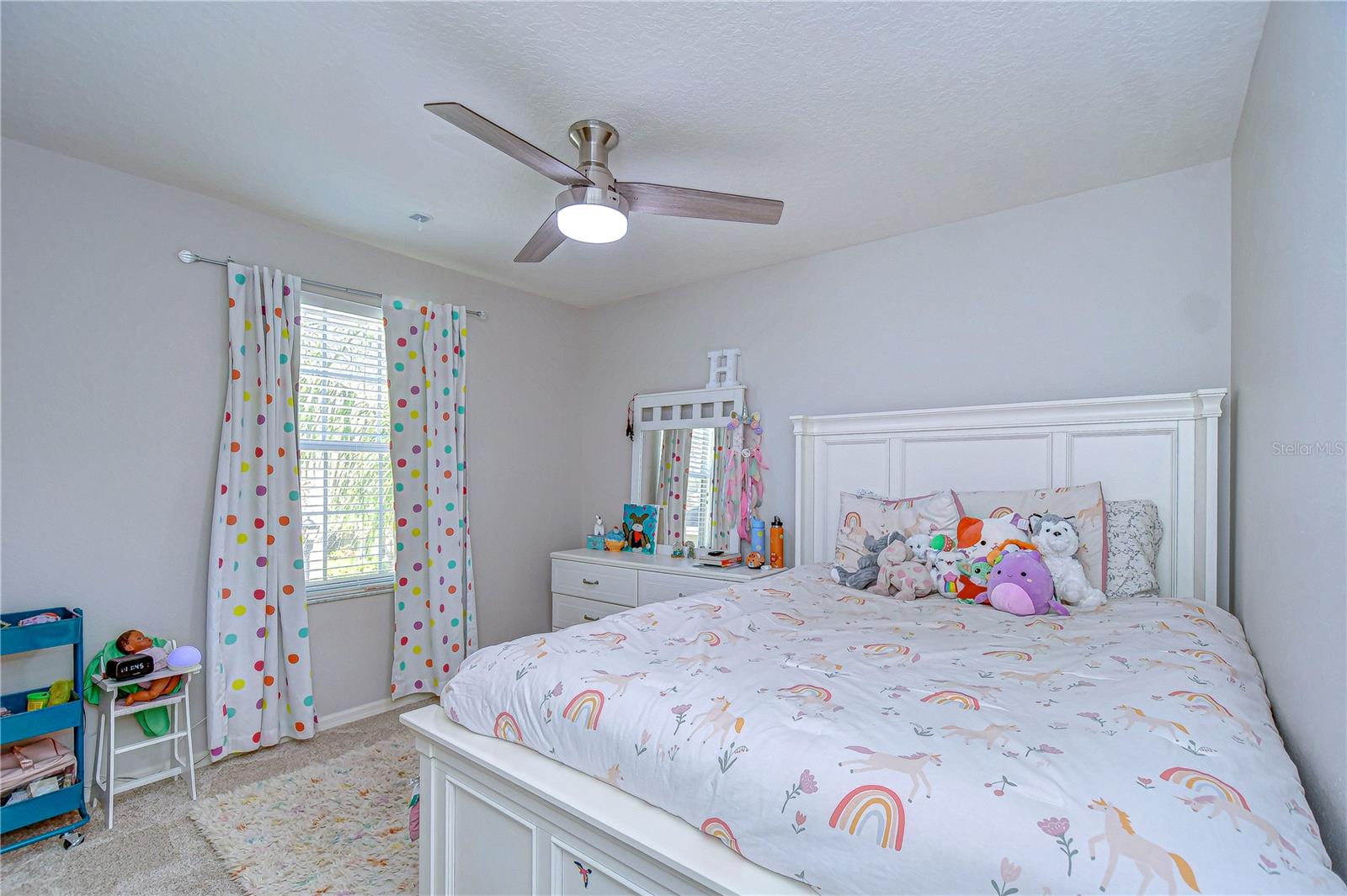 Step into this enchanting bedroom.