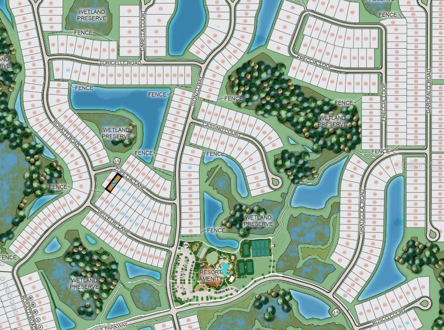 Esplanade at Wiregrass Ranch ~ Site Map