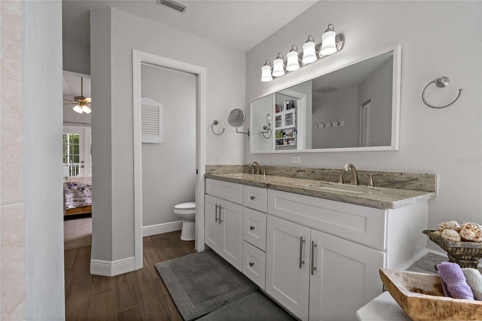 GORGEOUS PRIMARY BATHROOM WITH DUAL SINK VANITY